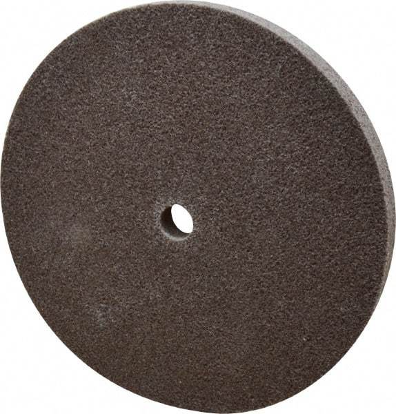 3M - 6" Diam, 1/2" Face Width, 1/2" Center Hole, Fine Grade, Aluminum Oxide Deburring Wheel - Unitized, Medium Density 5 Grade, 7,500 RPM - USA Tool & Supply