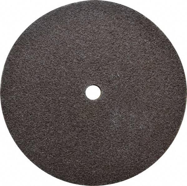 3M - 6" Diam, 1/2" Face Width, 1/2" Center Hole, Medium Grade, Aluminum Oxide Deburring Wheel - Unitized, Hard Density 7 Grade, 7,500 RPM - USA Tool & Supply