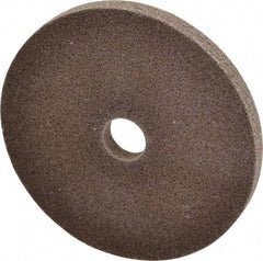 3M - 6" Diam, 1/2" Face Width, 1" Center Hole, Medium Grade, Aluminum Oxide Deburring Wheel - Unitized, Hard Density 7 Grade, 7,500 RPM - USA Tool & Supply