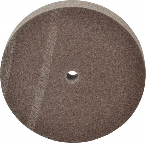 3M - 6" Diam, 1" Face Width, 1/2" Center Hole, Fine Grade, Aluminum Oxide Deburring Wheel - Unitized, Medium Density 5 Grade, 7,500 RPM - USA Tool & Supply