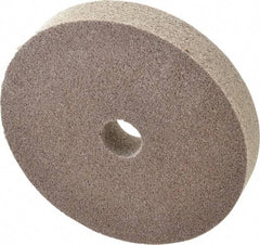 3M - 6" Diam, 1" Face Width, 1" Center Hole, Fine Grade, Aluminum Oxide Deburring Wheel - Unitized, Medium Density 5 Grade, 7,500 RPM - USA Tool & Supply