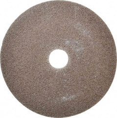 3M - 6" Diam, 1" Face Width, 1" Center Hole, Medium Grade, Aluminum Oxide Deburring Wheel - Unitized, Hard Density 7 Grade, 7,500 RPM - USA Tool & Supply