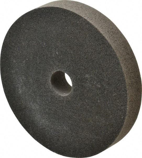 3M - 6" Diam, 1" Face Width, 1" Center Hole, Fine Grade, Silicon Carbide Deburring Wheel - Unitized, Hard Density 7 Grade, 7,500 RPM - USA Tool & Supply