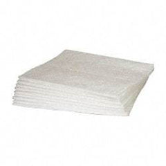 Brady SPC Sorbents - 30 Gal Capacity per Package, Oil Only Pad - 19" Long x 15" Wide, Polypropylene - USA Tool & Supply