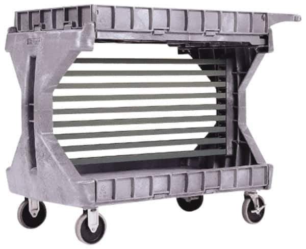 Akro-Mils - 35-3/4" Long x 1-3/4" Wide x 1" High, Cart Rail Kit - For 30936 - USA Tool & Supply