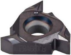 Kennametal - 16ER External Right Hand 48-8 Partial Profile 60° Laydown Threading Insert - Grade KC5010, TiAlN Coated Carbide, 9.53mm Inscribed Circle - USA Tool & Supply