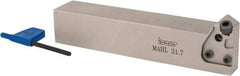 Iscar - MAH, External, Left Hand, Indexable Grooving Tool Holder - 1-1/4" Shank Height, 1-1/4" Shank Width, 167.64mm OAL - USA Tool & Supply