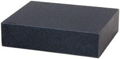 Value Collection - 12" Long x 9" Wide x 3" Thick, Flat Inspection Surface Plate - B Toolroom Grade - USA Tool & Supply