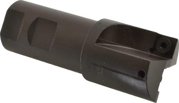 Kennametal - 1-1/2" Cut Diam, 11.94mm Max Depth of Cut, 1-1/4" Shank Diam, 4.03" OAL, Indexable Square Shoulder End Mill - SPEB 422 Inserts, Cylindrical Shank, 0° Lead Angle - USA Tool & Supply
