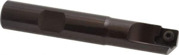 Kennametal - 1/2" Cut Diam, 7.11mm Max Depth of Cut, 1/2" Shank Diam, 3" OAL, Indexable Square Shoulder End Mill - SDEB 2615. Inserts, Cylindrical Shank, 0° Lead Angle - USA Tool & Supply