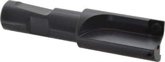Kennametal - 1" Cut Diam, 8.64mm Max Depth of Cut, 3/4" Shank Diam, 4" OAL, Indexable Square Shoulder Centercutting End Mill - SPEB 322 Inserts, Weldon Shank, 0° Lead Angle, Through Coolant - USA Tool & Supply