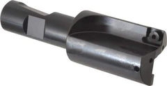 Kennametal - 1-1/4" Cut Diam, 8.64mm Max Depth of Cut, 3/4" Shank Diam, 4" OAL, Indexable Square Shoulder Centercutting End Mill - SPEB 322 Inserts, Weldon Shank, 0° Lead Angle, Through Coolant - USA Tool & Supply