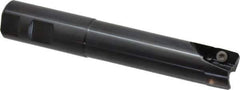 Kennametal - 1" Cut Diam, 18.03mm Max Depth of Cut, 1" Shank Diam, 153.16mm OAL, Indexable Square Shoulder End Mill - EC18.., EP18.. Inserts, Weldon Shank, 0° Lead Angle, Through Coolant - USA Tool & Supply