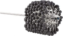 Brush Research Mfg. - 6-1/2" to 7" Bore Diam, 240 Grit, Silicon Carbide Flexible Hone - Extra Fine, 17-1/2" OAL - USA Tool & Supply
