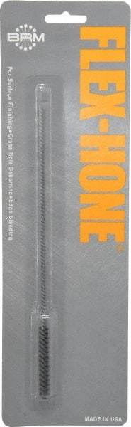 Brush Research Mfg. - 0.276" Bore Diam, 180 Grit, Silicon Carbide Flexible Hone - Extra Fine, 8" OAL - USA Tool & Supply