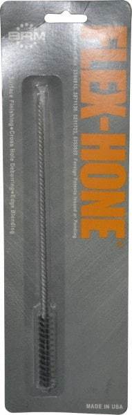 Brush Research Mfg. - 0.354" Bore Diam, 320 Grit, Silicon Carbide Flexible Hone - Extra Fine, 8" OAL - USA Tool & Supply