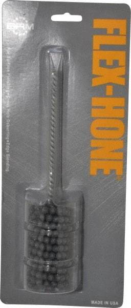 Brush Research Mfg. - 1-1/2" Bore Diam, 180 Grit, Silicon Carbide Flexible Hone - Extra Fine, 8" OAL - USA Tool & Supply