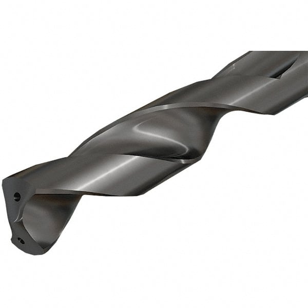 Iscar - 5/8" Spiral Flute Solid Carbide Screw Machine Drill Bit - USA Tool & Supply