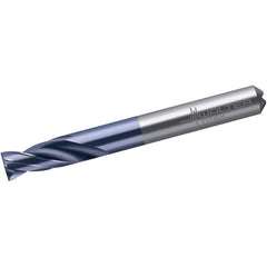 Walter-Titex - 1/8" 180° Spiral Flute Solid Carbide Screw Machine Drill Bit - USA Tool & Supply