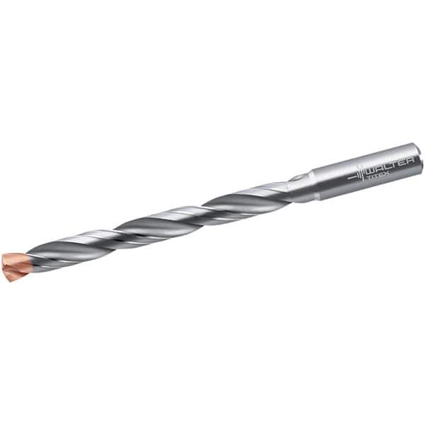 Walter-Titex - 11.8mm 140° Solid Carbide Jobber Drill - Double Coating Finish, Right Hand Cut, Spiral Flute, Straight Shank, 163mm OAL, X-treme D Point - USA Tool & Supply
