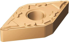 Sandvik Coromant - DNMG331 MF Grade 1125 Carbide Turning Insert - TiAlN/AlCr2O3 Finish, 55° Diamond, 3/8" Inscr Circle, 3/16" Thick, 1/64" Corner Radius - USA Tool & Supply
