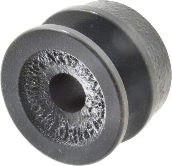 Browning - 1/2" Bore, 15/16 Long, 1-3/4" Outside Diam, Finished Bore Single Groove V Belt Sheave - 21/32" Wide, 1.16" Pitch Diam of 3L Belt, 1-1/2" Pitch Diam of 4L Belt - USA Tool & Supply