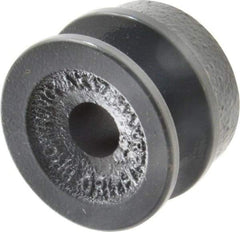 Browning - 1/2" Bore, 15/16 Long, 1-3/4" Outside Diam, Finished Bore Single Groove V Belt Sheave - 21/32" Wide, 1.16" Pitch Diam of 3L Belt, 1-1/2" Pitch Diam of 4L Belt - USA Tool & Supply