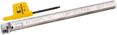 Kennametal - 13mm Min Bore Diam, 149.2mm OAL, 10mm Shank Diam, L-SCLP Indexable Boring Bar - 21.65mm Max Bore Depth, CP.. 060204 Insert, Screw Holding Method - USA Tool & Supply