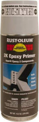 Rust-Oleum - 13.2 oz Primer Gray Spray Paint - 8 to 12 Sq Ft Coverage, Quick Drying - USA Tool & Supply