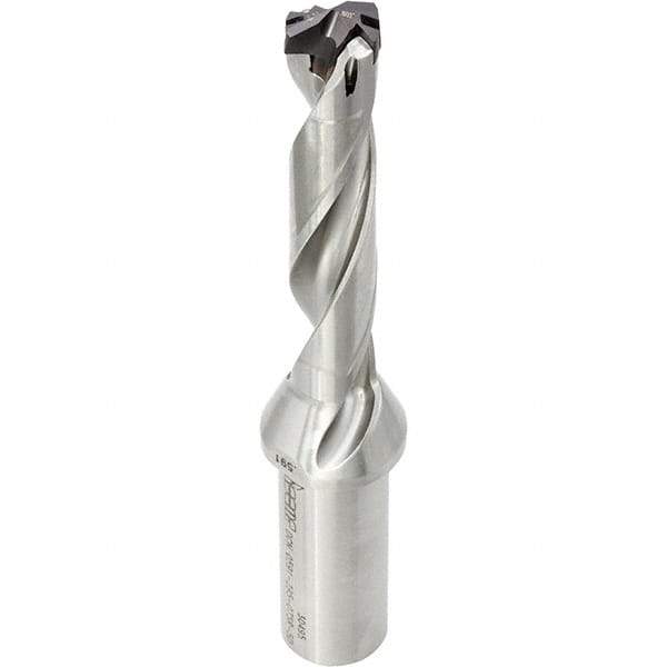 Iscar - 1.26 to 1.295" Diam, 5xD, 6.3" Max Drill Depth, 10.64" OAL, Replaceable Tip Drill - 10.64" OAL, 5xD Drill Depth by Diam Ratio - USA Tool & Supply