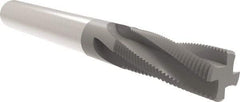 Allied Machine and Engineering - #10-32 UN, 0.1496" Cutting Diam, 3 Flute, Solid Carbide Helical Flute Thread Mill - Internal/External Thread, 5/16" LOC, 51mm OAL, 4mm Shank Diam - USA Tool & Supply