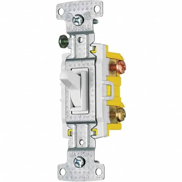 Hubbell Wiring Device-Kellems - Toggle Switches Switch Type: General Purpose Switch Sequence: Off-On - USA Tool & Supply