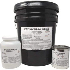 Made in USA - 50 Lb Concrete Repair/Resurfacing - Tile Red, 25 Sq Ft Coverage, Epoxy Resin - USA Tool & Supply