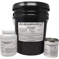 Made in USA - 50 Lb Concrete Repair/Resurfacing - Light Gray, 25 Sq Ft Coverage, Epoxy Resin - USA Tool & Supply