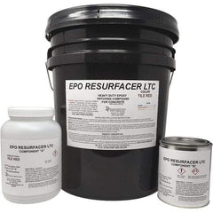 Made in USA - 50 Lb Concrete Repair/Resurfacing - Tile Red, 25 Sq Ft Coverage, Epoxy Resin - USA Tool & Supply