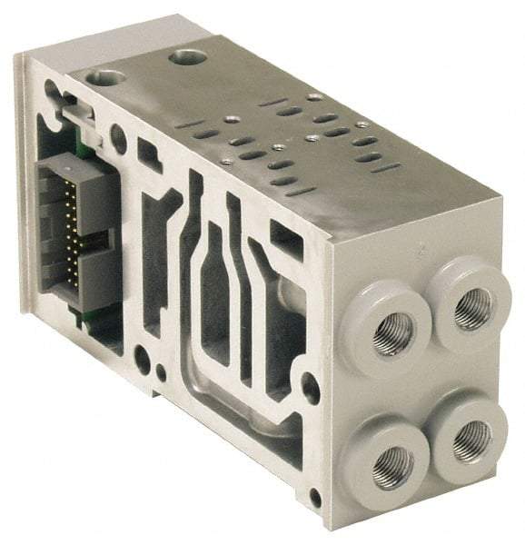 Parker - 1/4" NPT Port, For HA Solenoid Valves, Aluminum Solenoid Valve - 145 Max PSI, Buna-N Seal - USA Tool & Supply