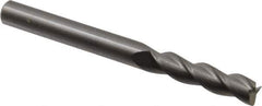 Kennametal - 3/8", 3 Flute, Single End, Solid Carbide, 0.03" Corner Radius End Mill - 4" OAL, 37° Helix, Right Hand Flute, 1-1/2" LOC, Right Hand Cut - USA Tool & Supply