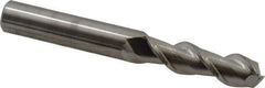 Kennametal - 1/2", 2 Flute, Single End, Solid Carbide, 0.03" Corner Radius End Mill - 4" OAL, 45° Helix, Right Hand Flute, 1-1/2" LOC, Right Hand Cut - USA Tool & Supply