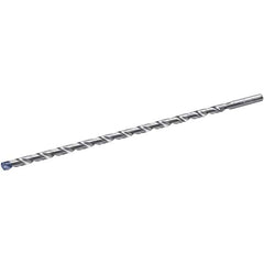Walter-Titex - 3/16" 2-Flute Solid Carbide Extra Length Drill Bit - USA Tool & Supply