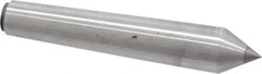 Made in USA - Carbide-Tipped Alloy Steel Standard Point Solid Dead Center - Jarno 5 Taper, 3-5/8" OAL - USA Tool & Supply