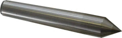 Made in USA - Carbide-Tipped Alloy Steel Standard Point Solid Dead Center - Jarno 8 Taper, 6" OAL - USA Tool & Supply