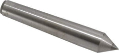 Made in USA - Carbide-Tipped Alloy Steel Standard Point Solid Dead Center - Jarno 10 Taper, 7-1/2" OAL - USA Tool & Supply