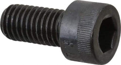 Made in USA - M10x1.50 Metric Coarse Hex Socket Drive, Socket Cap Screw - Grade 12.9 Alloy Steel, Black Oxide Finish, Fully Threaded, 20mm Length Under Head - USA Tool & Supply