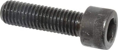 Made in USA - M10x1.50 Metric Coarse Hex Socket Drive, Socket Cap Screw - Grade 12.9 Alloy Steel, Black Oxide Finish, Fully Threaded, 35mm Length Under Head - USA Tool & Supply