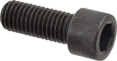 Made in USA - M12x1.75 Metric Coarse Hex Socket Drive, Socket Cap Screw - Grade 12.9 Alloy Steel, Black Oxide Finish, Fully Threaded, 30mm Length Under Head - USA Tool & Supply
