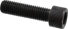 Made in USA - M12x1.75 Metric Coarse Hex Socket Drive, Socket Cap Screw - Grade 12.9 Alloy Steel, Black Oxide Finish, Fully Threaded, 45mm Length Under Head - USA Tool & Supply