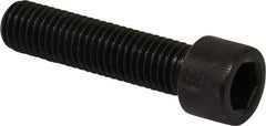 Made in USA - M12x1.75 Metric Coarse Hex Socket Drive, Socket Cap Screw - Grade 12.9 Alloy Steel, Black Oxide Finish, Fully Threaded, 50mm Length Under Head - USA Tool & Supply