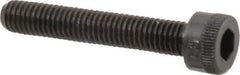 Made in USA - M5x0.80 Metric Coarse Hex Socket Drive, Socket Cap Screw - Grade 12.9 Alloy Steel, Black Oxide Finish, Fully Threaded, 30mm Length Under Head - USA Tool & Supply