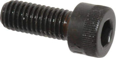 Made in USA - M8x1.25 Metric Coarse Hex Socket Drive, Socket Cap Screw - Grade 12.9 Alloy Steel, Black Oxide Finish, Fully Threaded, 20mm Length Under Head - USA Tool & Supply
