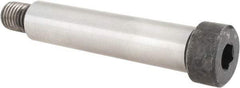 Made in USA - 1" Shoulder Diam x 4-1/2" Shoulder Length, 3/4-10 UNC, Hex Socket Shoulder Screw - 4000 Alloy Steel, Uncoated, 1-5/16" Head Diam - USA Tool & Supply